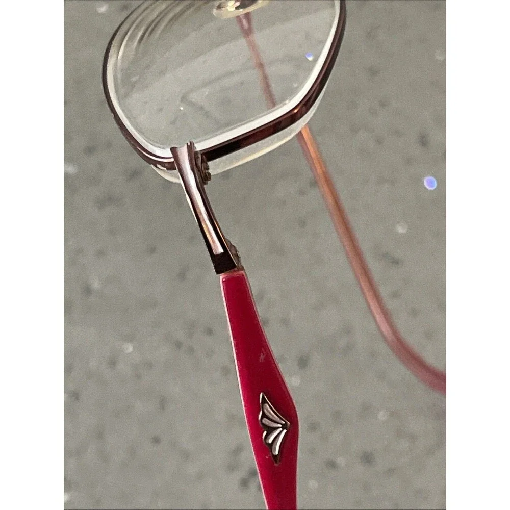 Alexander Collection TRUDY CHABLIS 56-17-140 Full Rim Eyeglasses Frames ONLY red